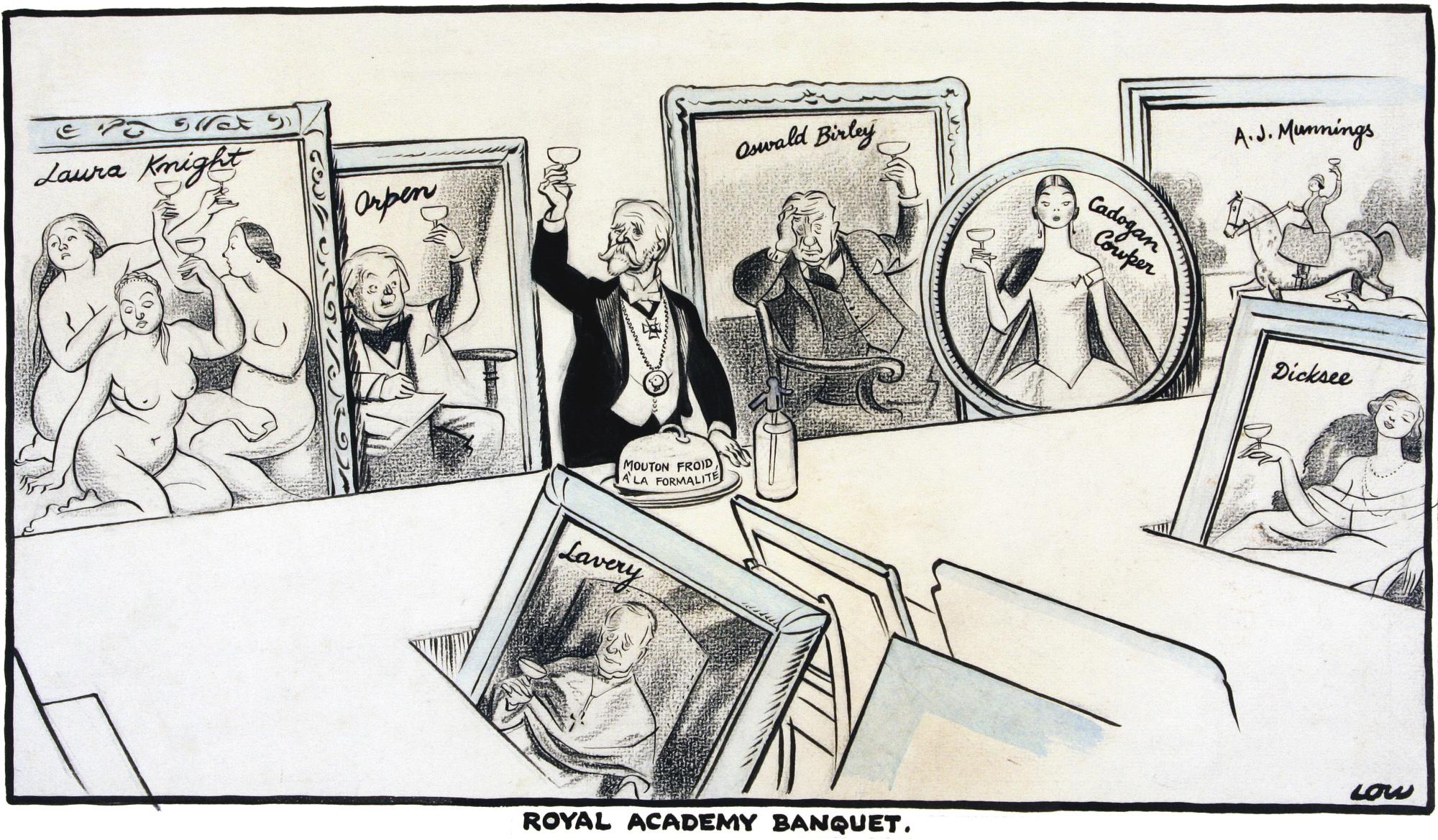 David Low - ‘Royal Academy Banquet’