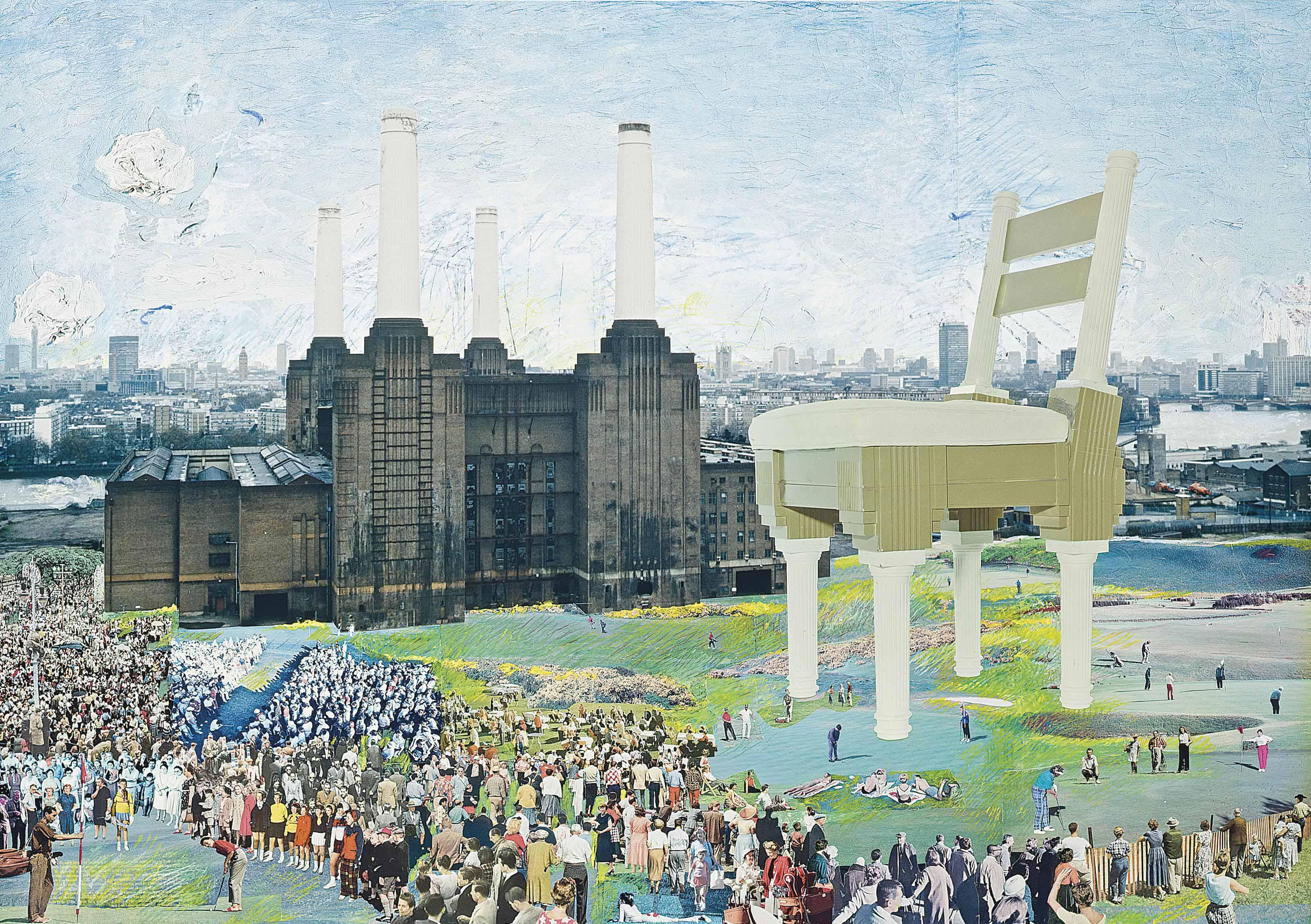 David Mach, R.A. - Battersea Power Station - Country Life