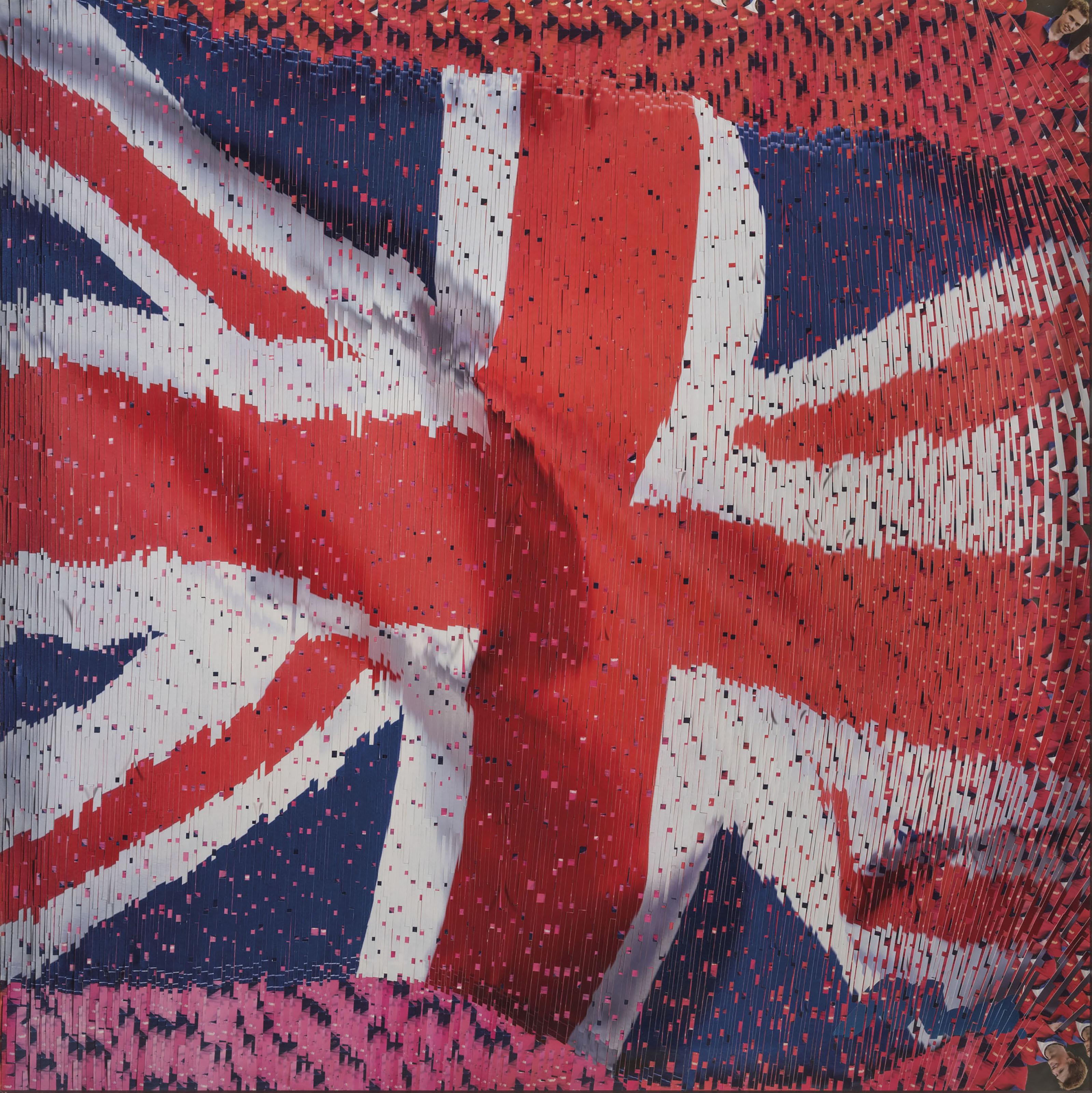 David Mach, R.A. - Union Jack Flag with Wills and Harry