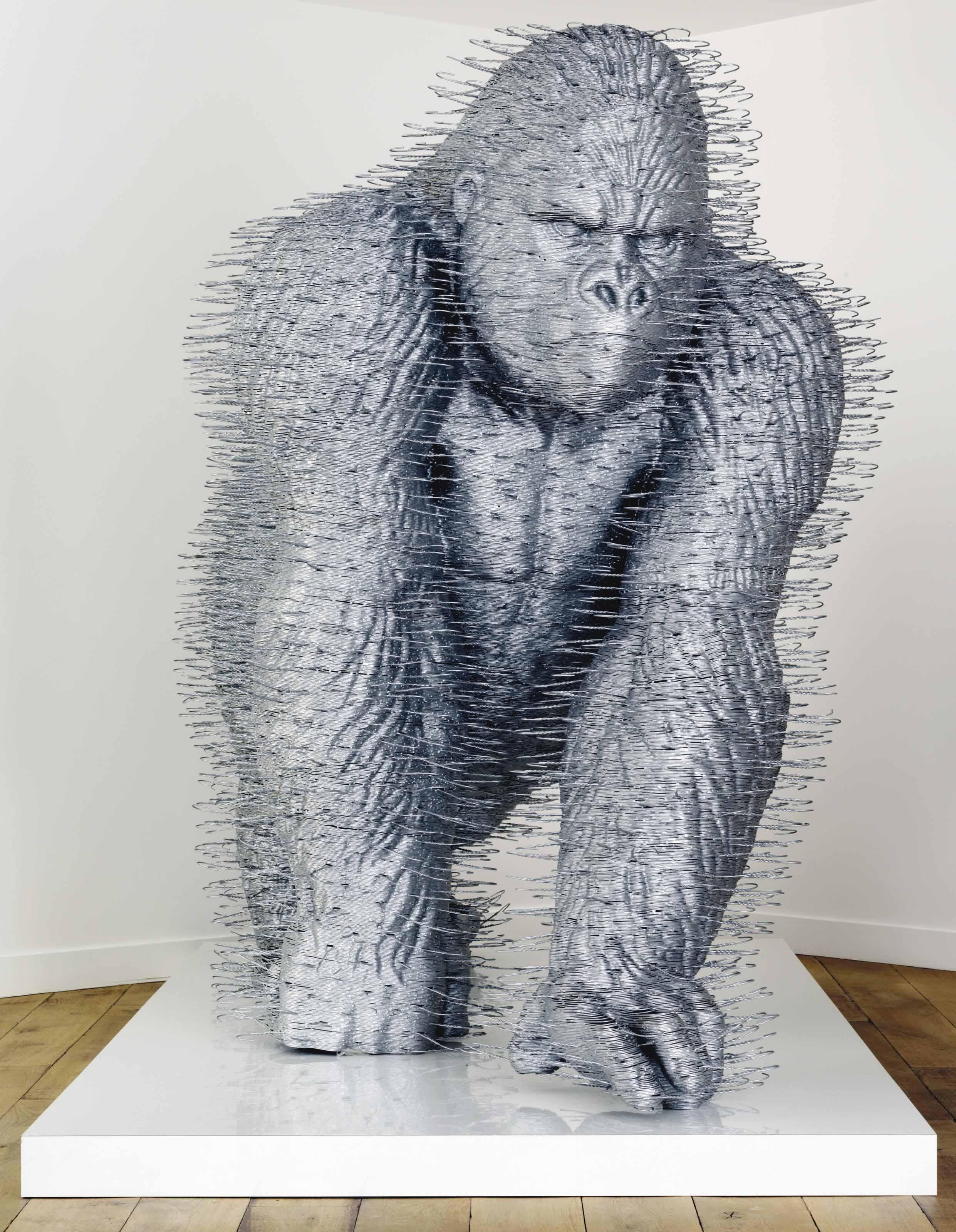 David Mach - Silver Back