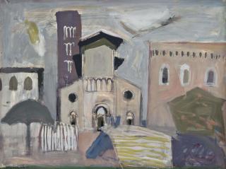 David Mcclure, R.S.A., R.S.W. - Mediterranean villas