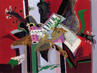 David Mcclure, R.S.A., R.S.W. - Pipe of Pan