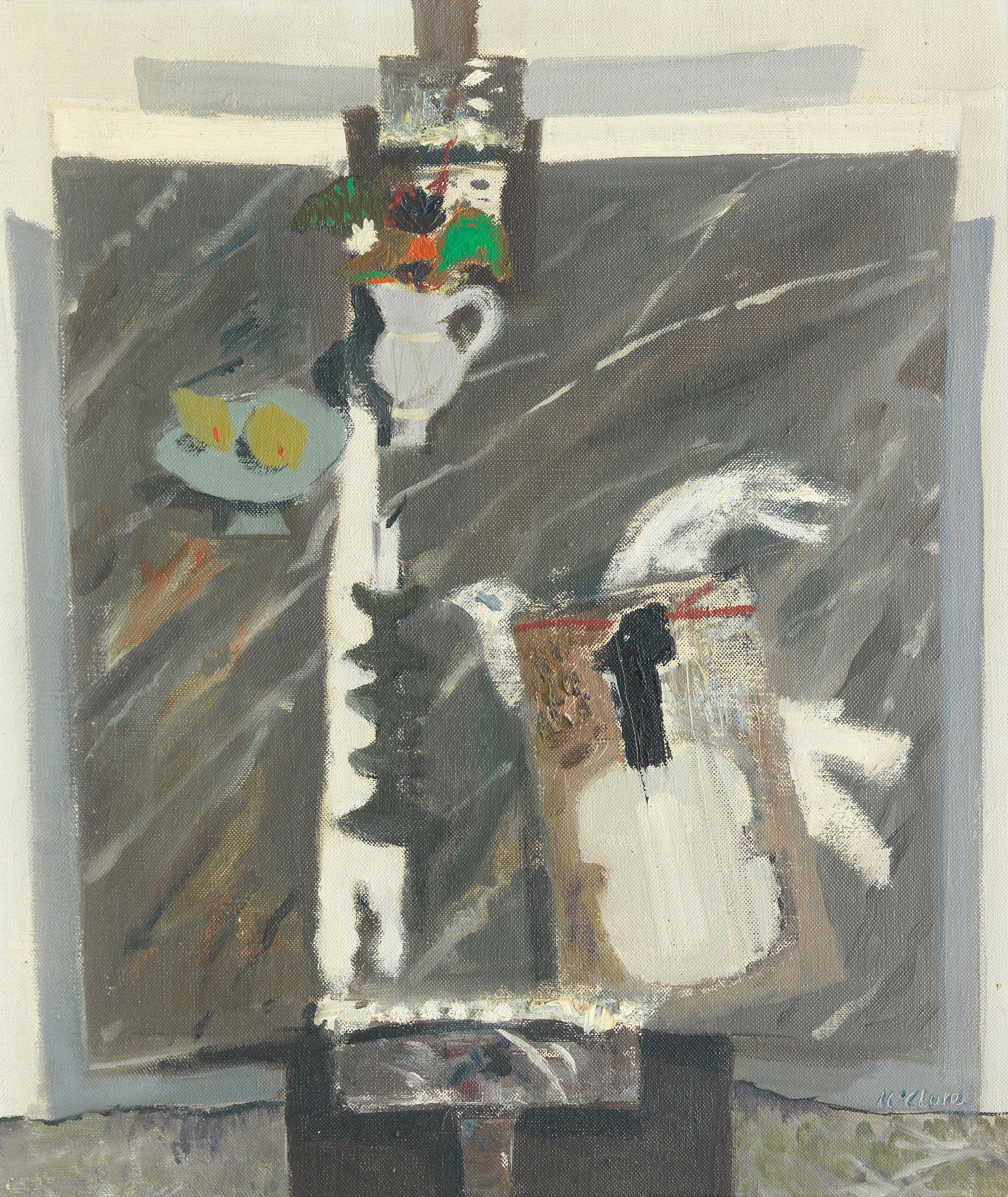 David McClure RSA RSW RGI - Study for \'White Bird\' I