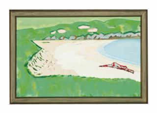 David Michie - Green Fields And Pink Bay, Harris