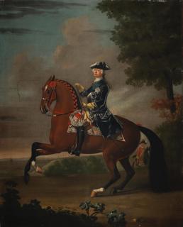 David Morier - Portrait of Frederick Prince of Wales on horseback