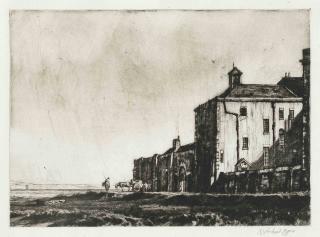 David Muirhead Bone - Ayr Prison (Campbell Dodgson 179)