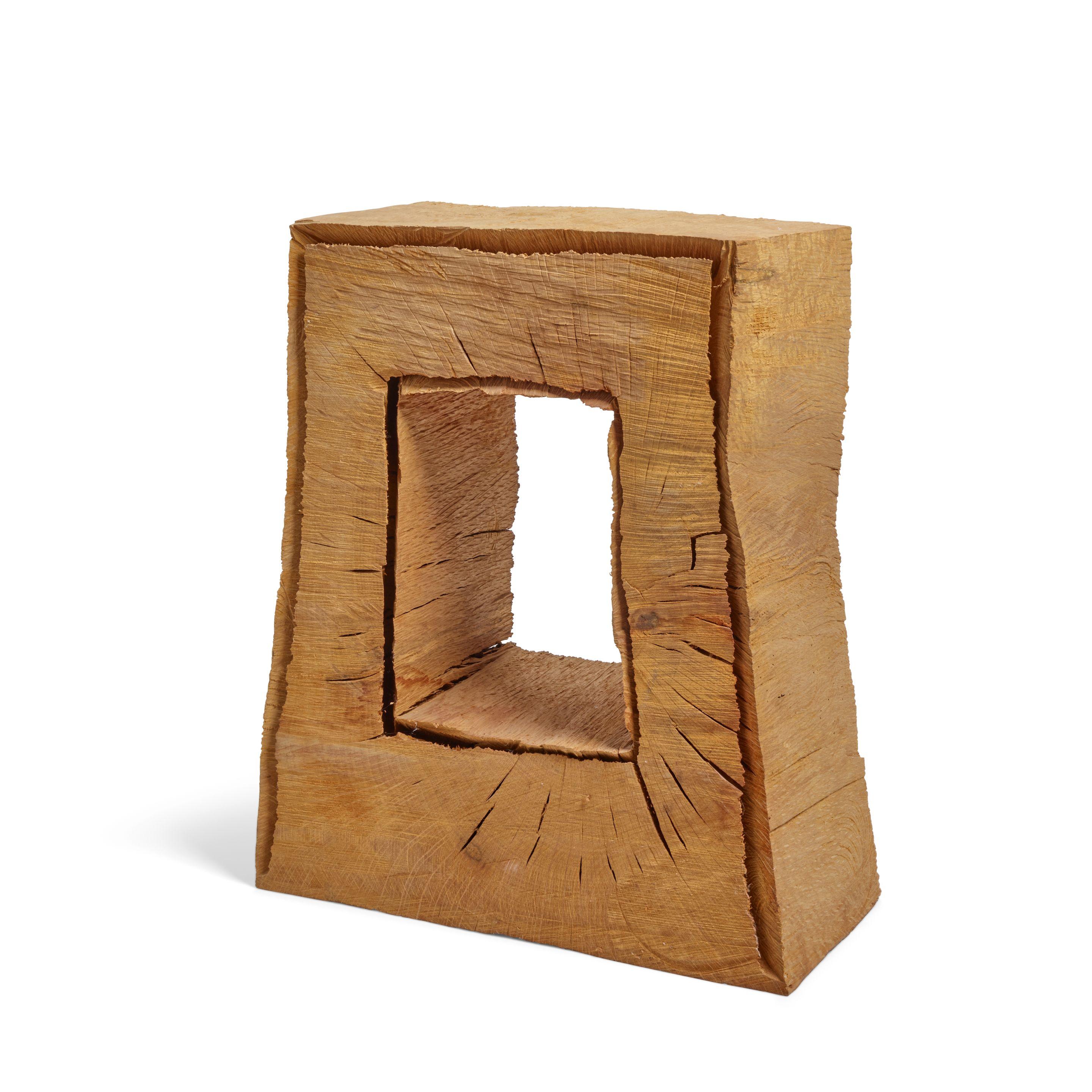 David Nash - Cut Corners Frame: Madrone, 1997