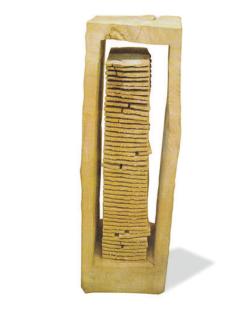 David Nash - Enclosed Stack