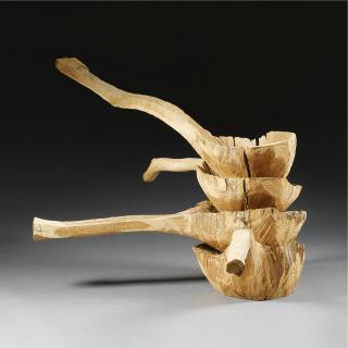 David Nash - Four Spoons