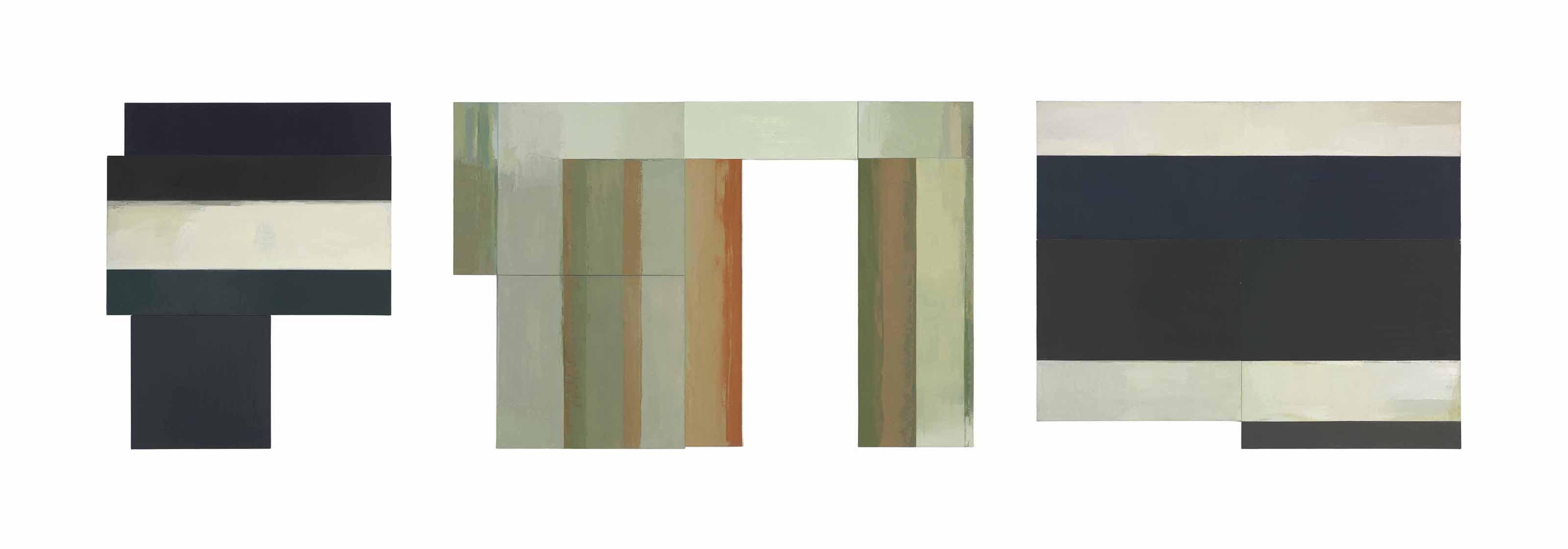 David Novros - Untitled (Annunciation)