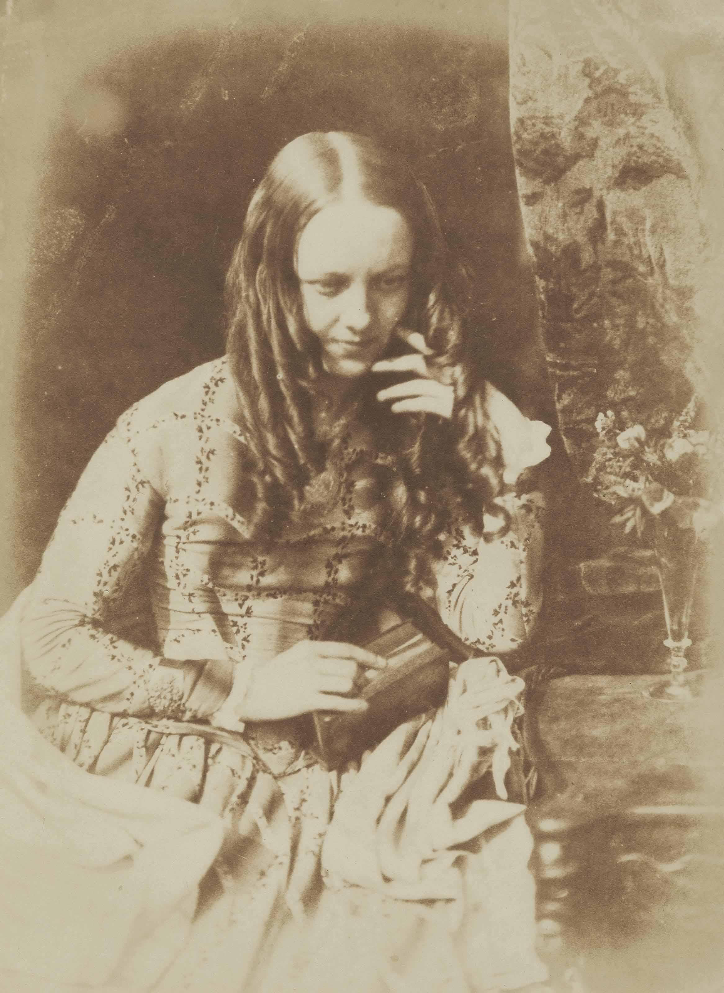 David Octavius Hill - Miss Munro, daughter of Sheriff Munro, c. 1845