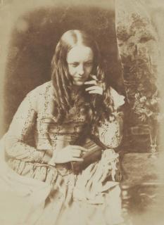 David Octavius Hill - Miss Munro, daughter of Sheriff Munro, c. 1845