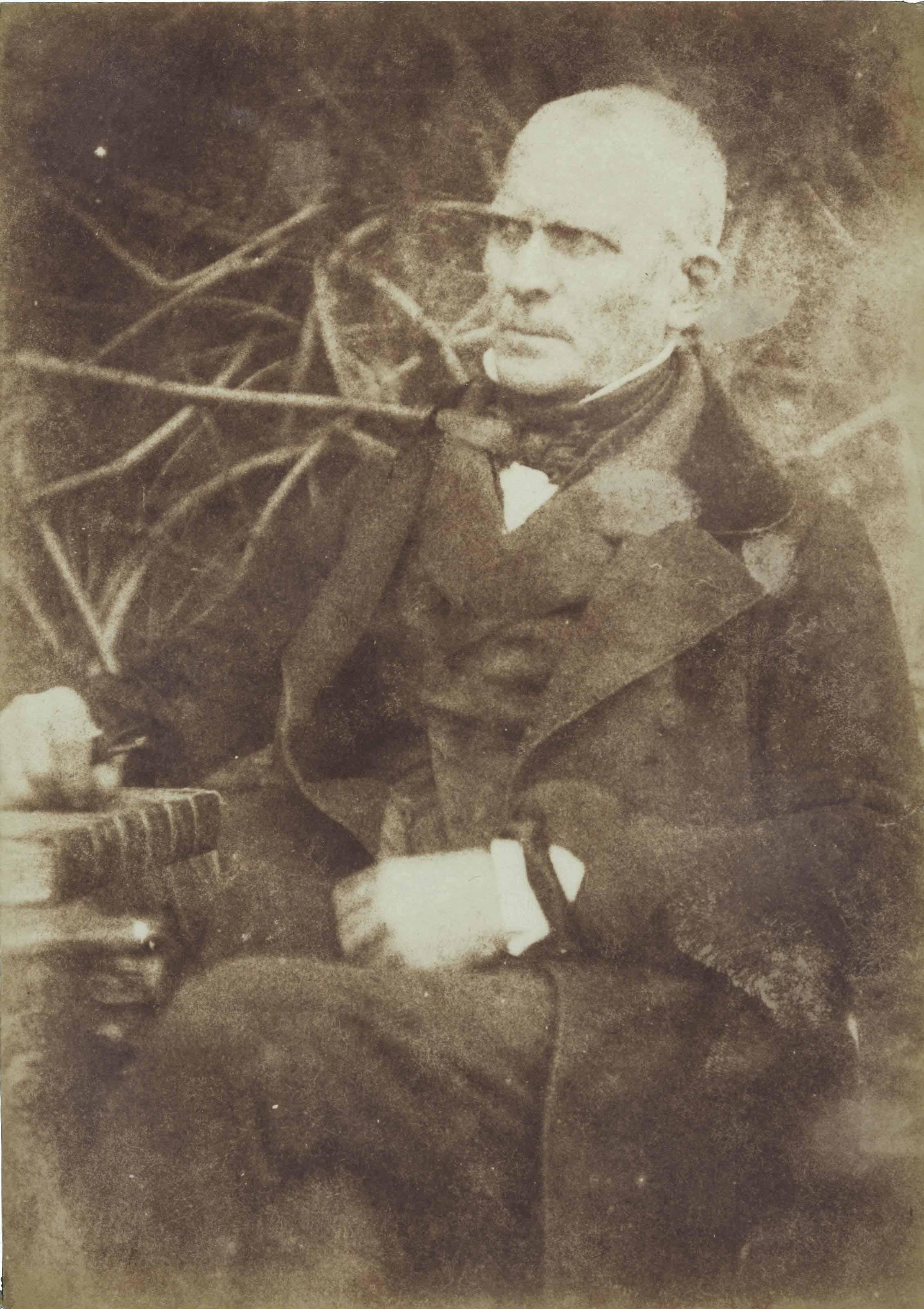 David Octavius Hill - The Mad Horticulturist, William McNab, Keeper of the Royal Botanical Garden, Edinburgh, c. 1845