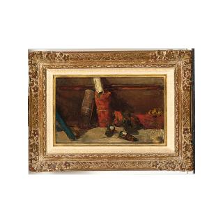 David Oyens - A Still Life With Slippers