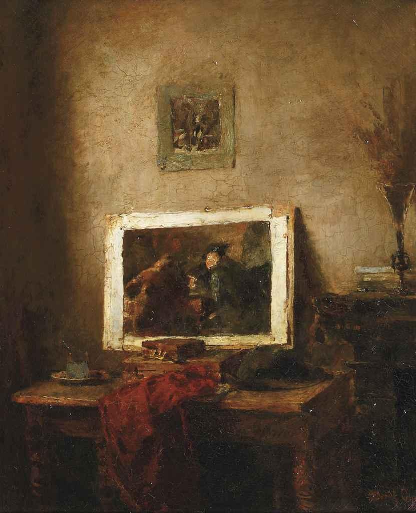 David Oyens - The artist\'s studio