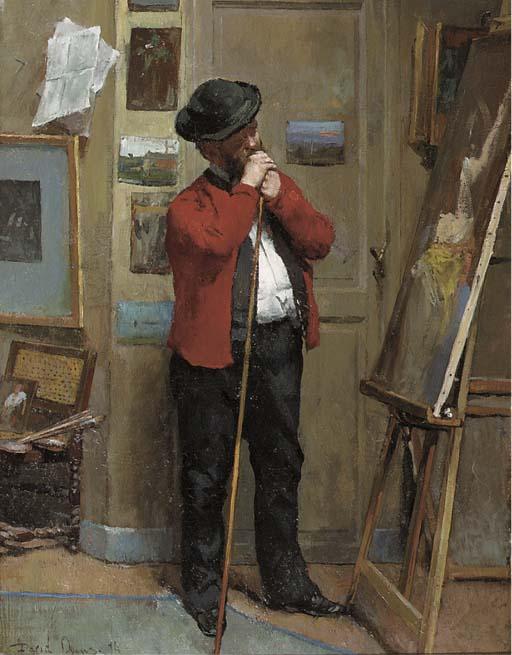 David Oyens - Visiting the artist\'s studio