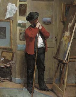 David Oyens - Visiting the artist\'s studio