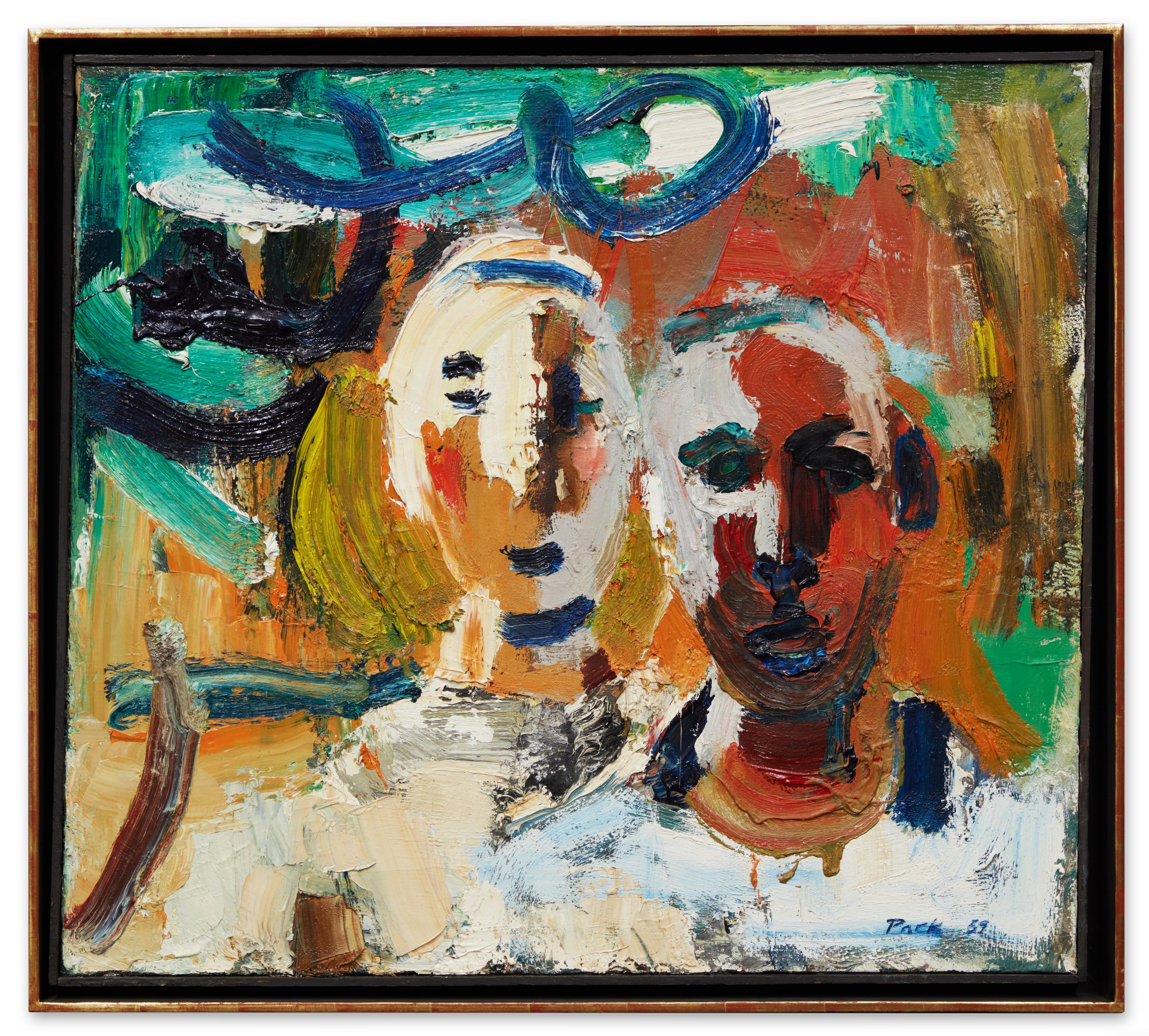 David Park - Couple in a Landscape