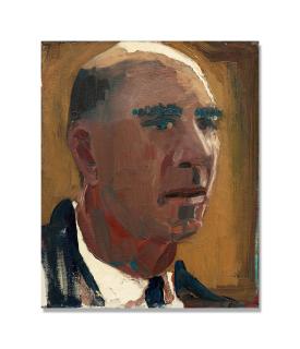 David Park - Portrait of Stephen Pepper, 1955