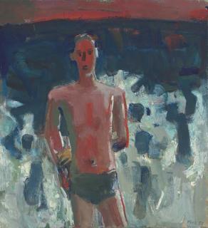 David Park - Red Bather