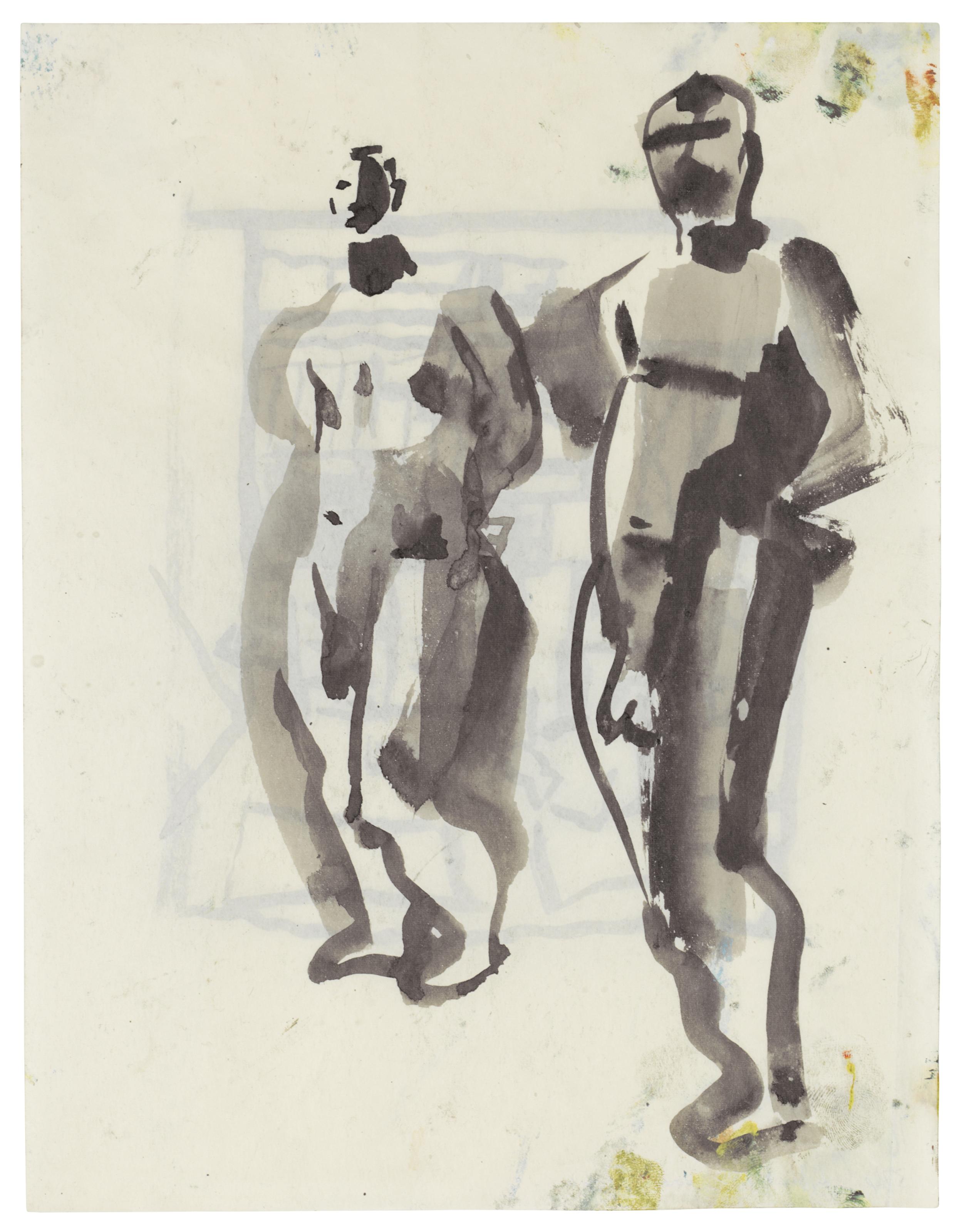 David Park - Two Figures