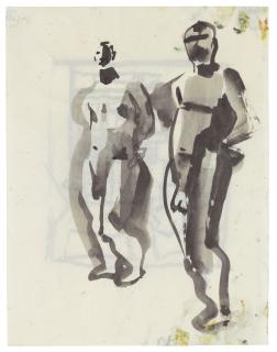 David Park - Two Figures