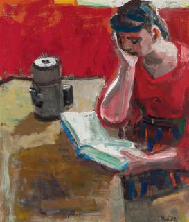 David Park - Woman Reading