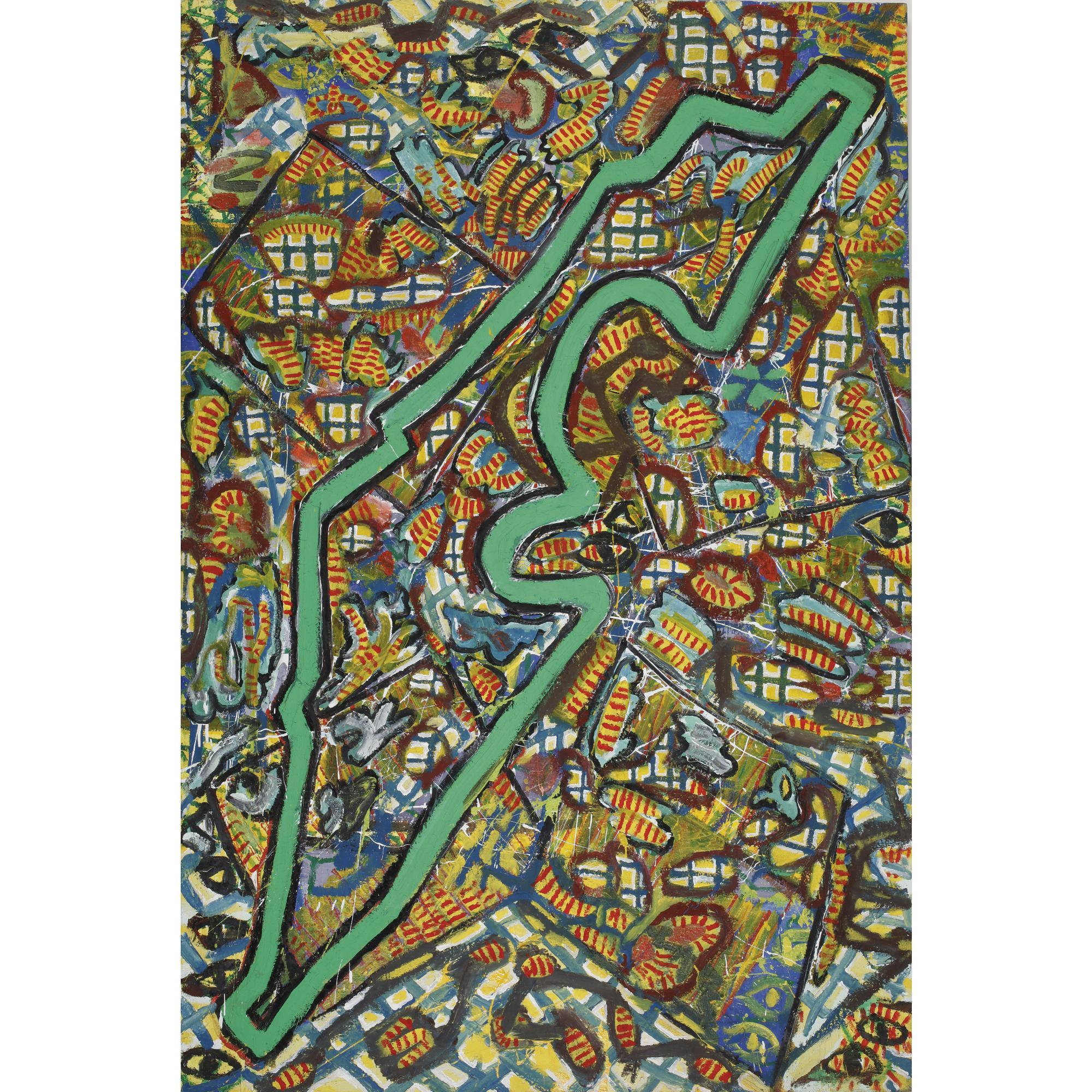 David Reeb - Green Line With Ants