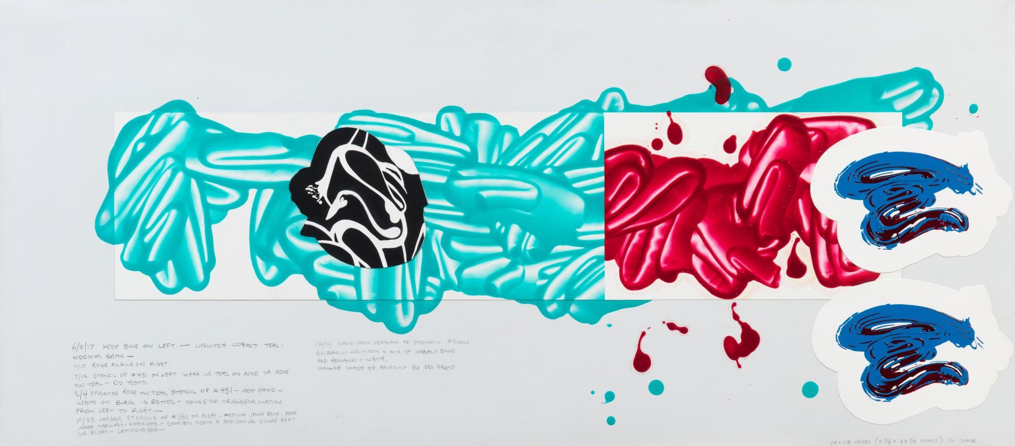 David Reed - Color Study #5