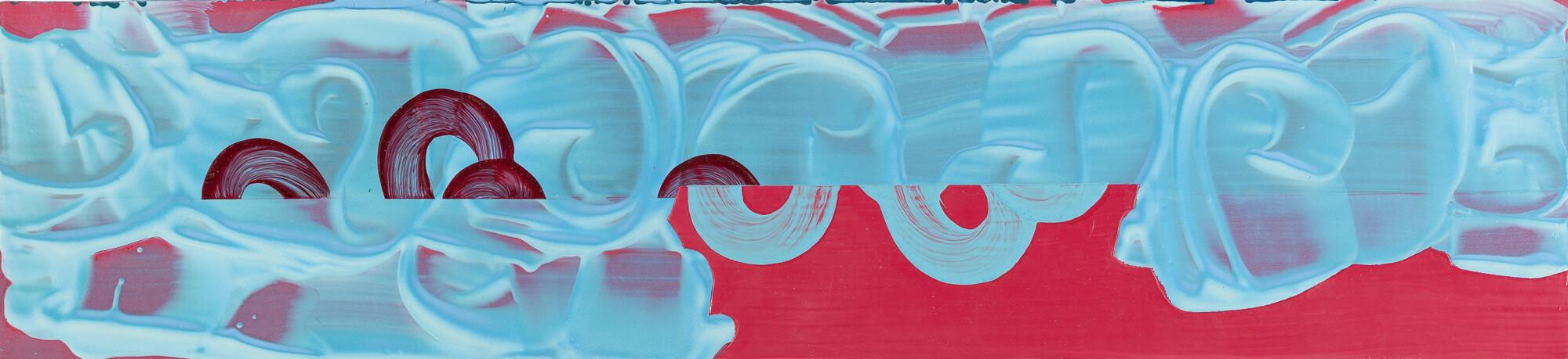 David Reed - „Study from painting #320“