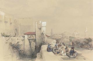 David Roberts, R.A. - The Citadel of Jerusalem