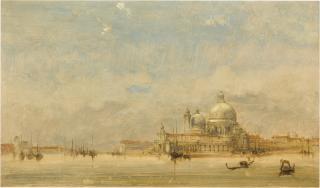 David Roberts, R.A. - Venice, A View Of The Basilica Of Santa Maria Della Salute