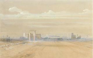 David Roberts, R.A. - View of Karnak, Egypt