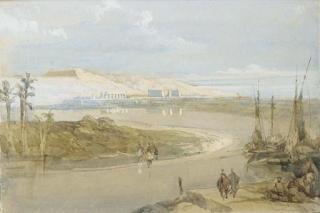 David Roberts, R.A. - View of Luxor, Egypt