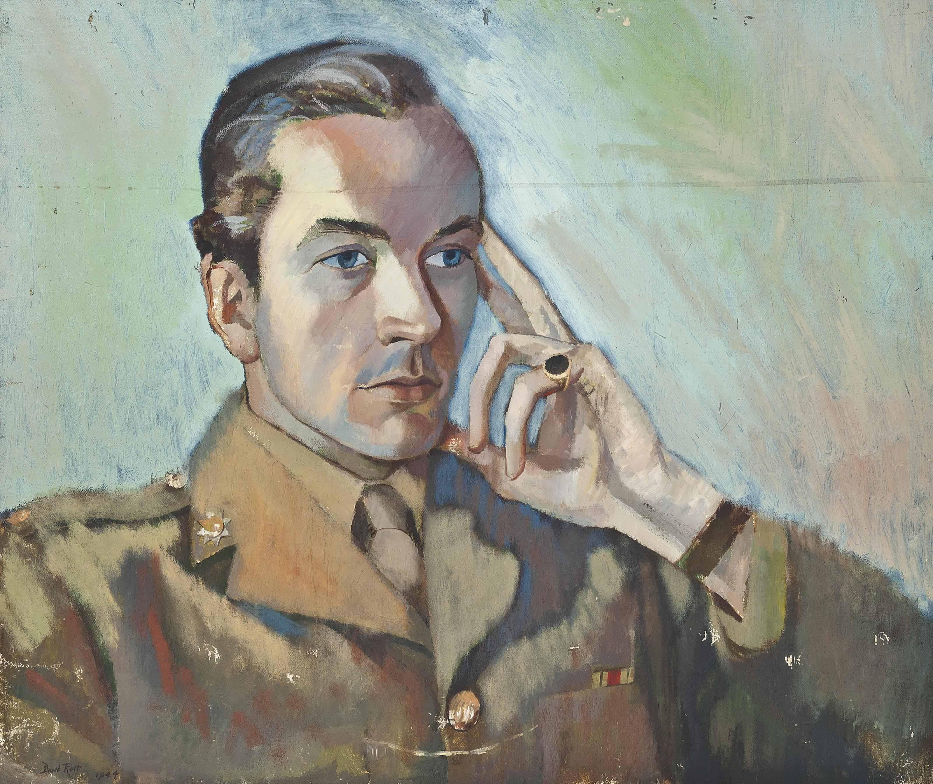David Rolt - Portrait Of Cecil Rolt (D.1945)