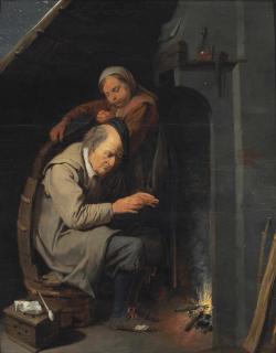 David Ryckaert - Allegory of Winter