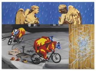 David Salle - Angels in the Rain