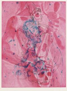 David Salle - Canfield Hatfield: One Plate