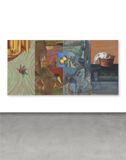 David Salle - Folded (Mirror)