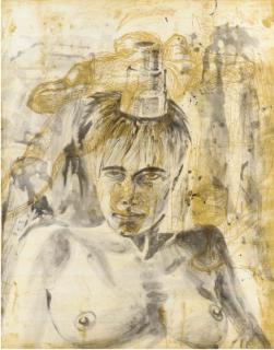 David Salle - Gransiose Synonym for Churches: One Plate