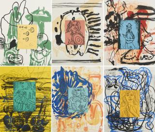 David Salle - Liveley Iris.