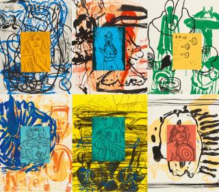 David Salle - Liveley Iris.