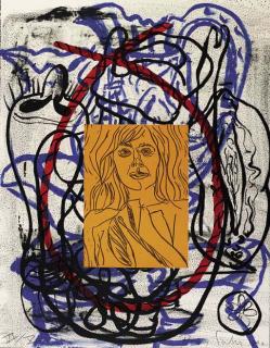 David Salle - Lively Iris, Edition Achenbach, Düsseldorf, 1992