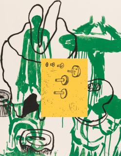 David Salle - Lively Iris