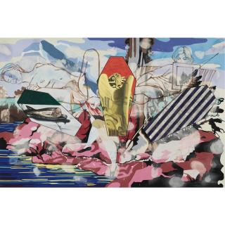 David Salle - Reading In Bed