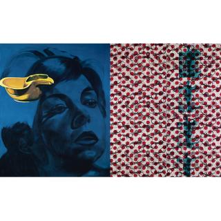 David Salle - Salt Banners