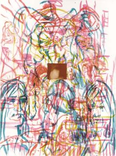 David Salle - Theme for an Aztec Moralist