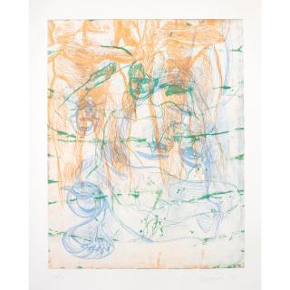 David Salle - Untitled, Grandiose Synonym for Church