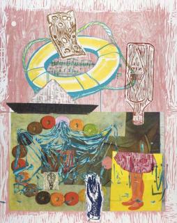 David Salle - Up And Down, From High And Low Series