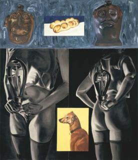 David Salle - Yellow Bread